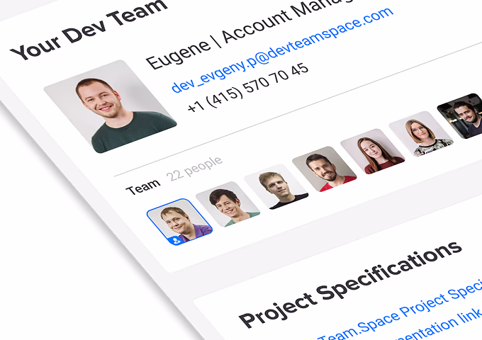 Get the best dev team & project roll-out within days