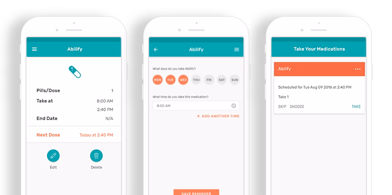 medication calendar app solution
