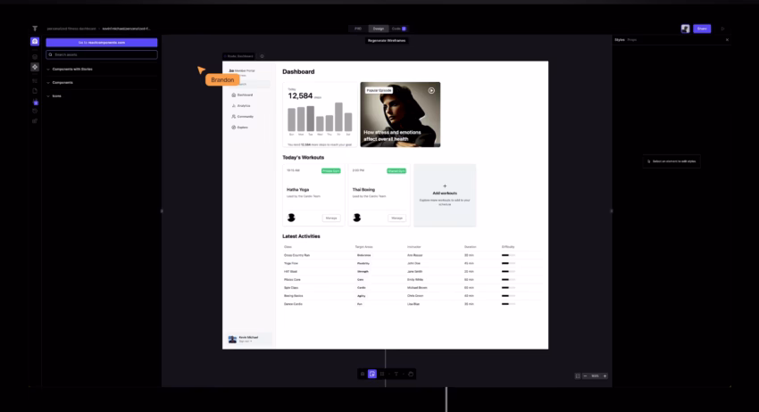 Tempo Labs screenshot