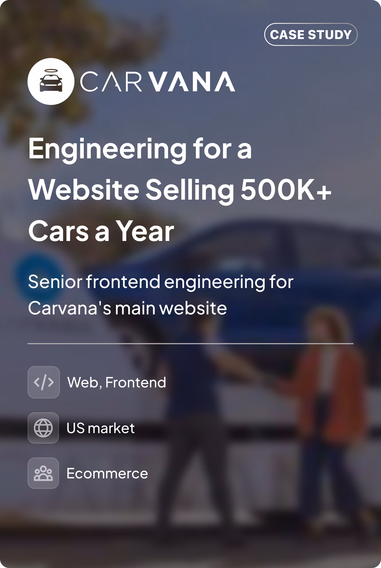 devteamspace - carvana card case study