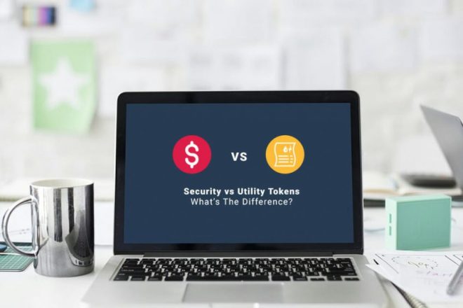 Utility tokens vs. security tokens