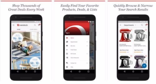 An online shopping app like Wish
