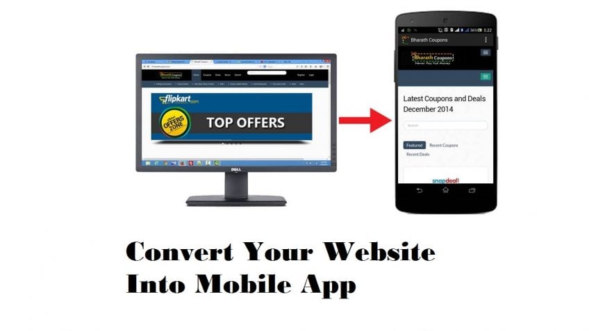 Turn your Website into an App for Android & iOS