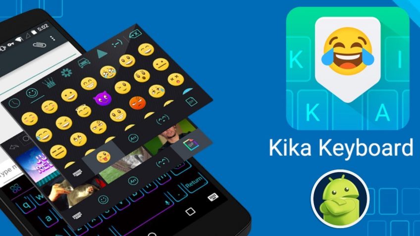 An illustration of the Kika Keyboard app