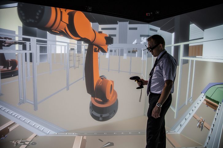 VR application in the manufacturing industry