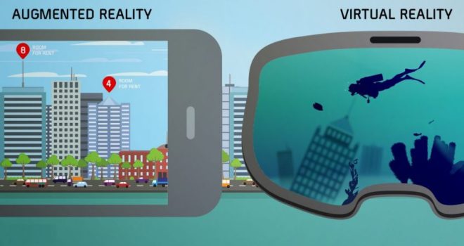 VR vs. augmented reality