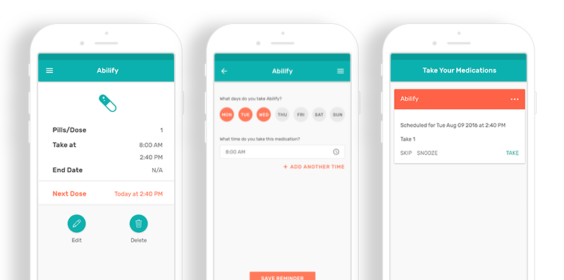 medication calendar app solution