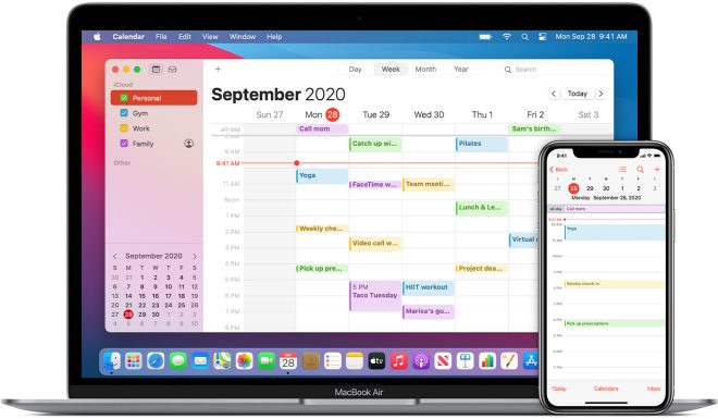 how to create a calendar app