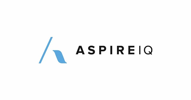 A logo of AspireIQ