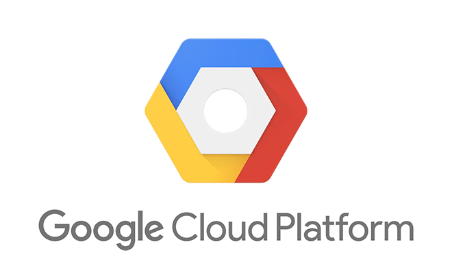 A logo of Google Cloud Platform