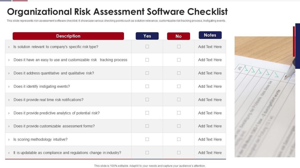 risk assessment software